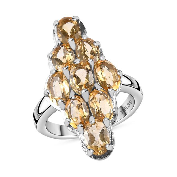 Citrin Ring - 4,06 ct. image number 4