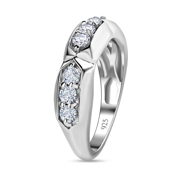 Moissanit Ring - 0,54 ct. image number 7
