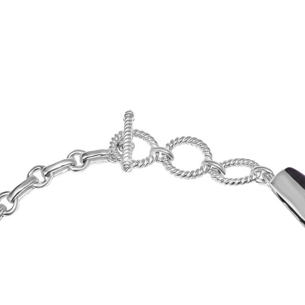 Labradorit Armband, ca. 19 cm, 925 Silber ca. 113.40 ct image number 4