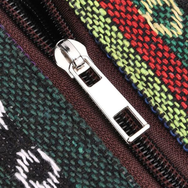 Crossbody Tasche mit Lotusmuster und verstellbarem Gurt, 21&times;28 cm image number 5