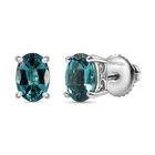 RHAPSODY AAAA Pirineu Lagunen Turmalin SGL zertifiziert Ohrringe 950 Platin ca. 1.63 ct