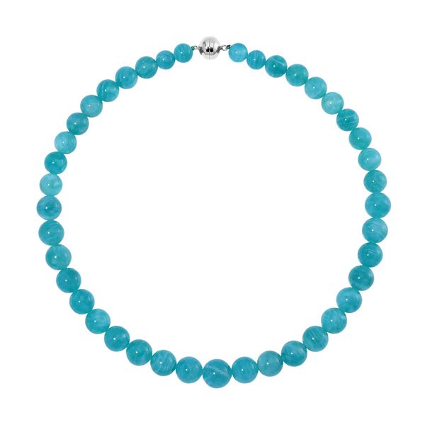 AAA Amazonit Halskette, 50 cm - 475 ct. image number 2