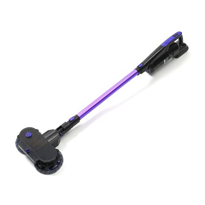 Kabelloser 2-in-1 Staubsauger und Wischmopp, multifunktional als Stiel- und Handger&auml;t, ca. 110x25x17 cm, Lila