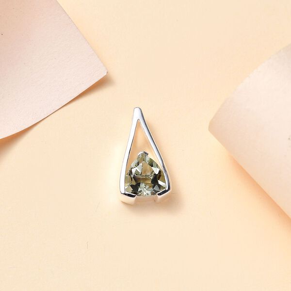 AA Prasiolith Anh&auml;nger - 1,66 ct. image number 2