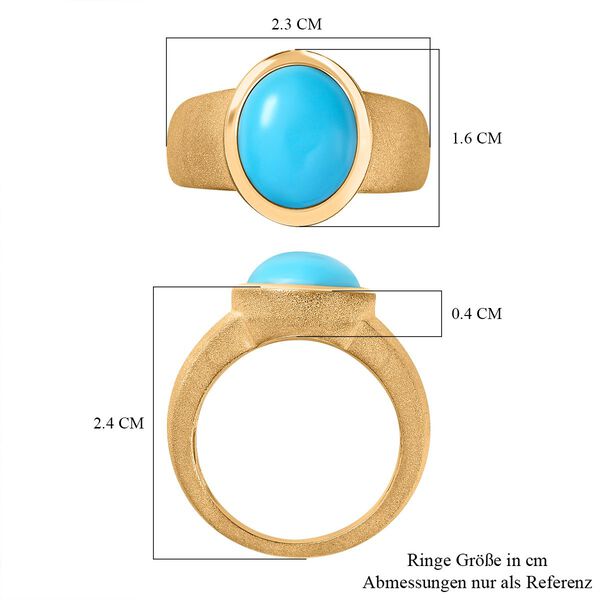 Sleeping Beauty T&uuml;rkis Ring- 4,26 ct. image number 8