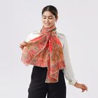 Schal aus 100 % Premium-Kaschmir mit Digitaldruck, 70 x 200 cm, Paisley