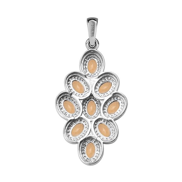 Citrin Anh&auml;nger  Edelstahl ca. 4.16 ct image number 4