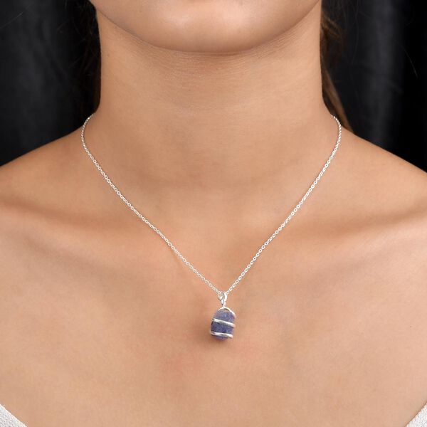 Tansanit-Anh&auml;nger - 10,76 ct. image number 2