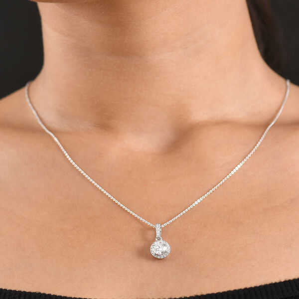 LUXURIANT DIAMOND - Lab Grown Diamant SI-GH Schmuckset ca. 50 cm 925 Silber Rhodiniert ca. 1,07 ct. image number 2