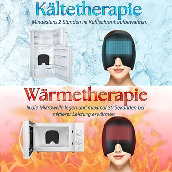 W&auml;rme- und K&auml;ltetherapie - Kompressions-Kopfmaske