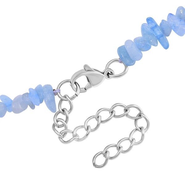 Aquamarin Halskette, 45+5 cm - 85 ct. image number 4