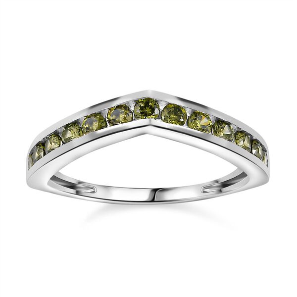 LUSTRO STELLA Peridot Zirkonia Ring image number 4