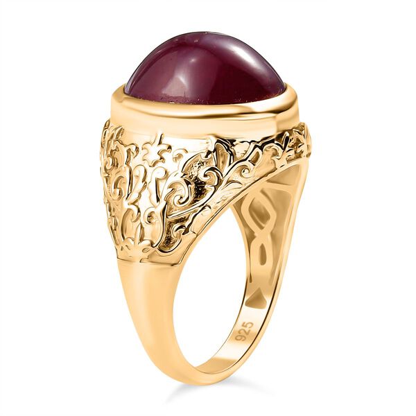 AAA afrikanischer Rubin Ring - 13 ct. image number 5