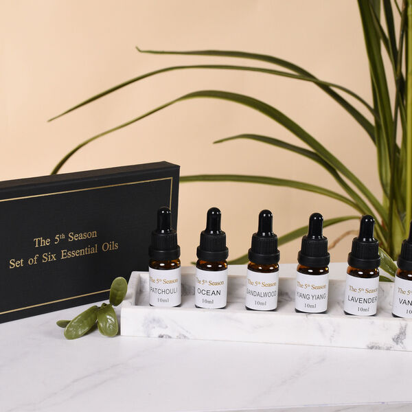 THE 5TH SEASON: 6er-Set - Ätherische Öle in Geschenkbox, Entspannung-Set image number 4