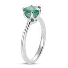 RHAPSODY AAAA Smaragd Solitär-Ring, 950 Platin  ca. 1,30 ct image number 4