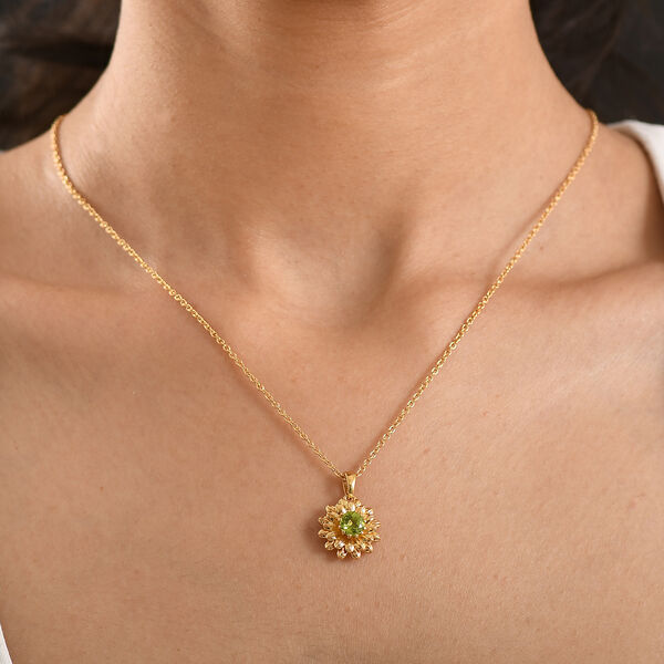 EVER TRUE Peridot Schmuckset ca. 50 cm ca. 0,97 ct. image number 2