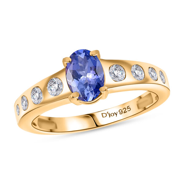 D'Joy Tansanit und Zirkon Ring - 1,17 ct. image number 3