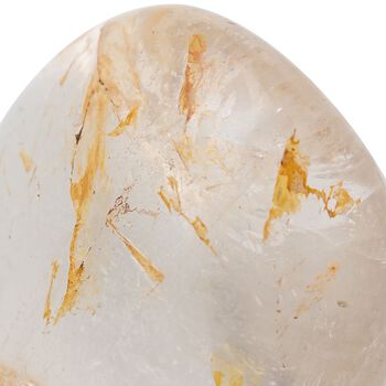 Klarer Quarz Handschmeichler - S, ca. 300 cts.