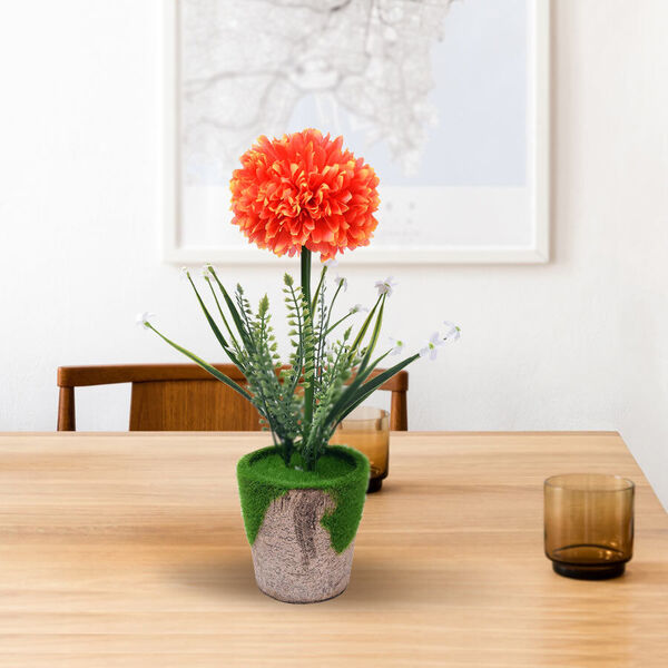 Blumentopf mit k&uuml;nstlicher Hortensie image number 1