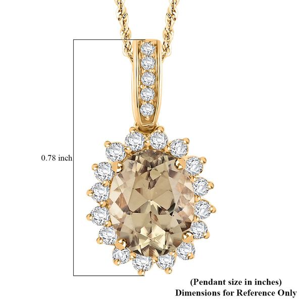 AAA Turkizit, Wei&szlig;er Diamant Schmuckset 417 Gold, 750 Gold ca. 2.45 ct image number 4