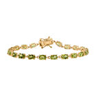 EVER TRUE Peridot Armband ca. 19 cm Nickelfreies Messing ca. 9.70 ct