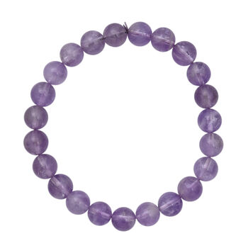 AAA Rose De France Amethyst Armband 18 cm ca. 120.00 ct