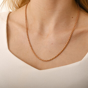 925 Silber ros&eacute;vergoldet Armband ca. 18 cm ca. 13,01g