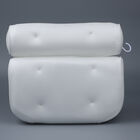 Badewannenkissen für Kopf und Nacken, Größe 35x32x8 cm, Weiß