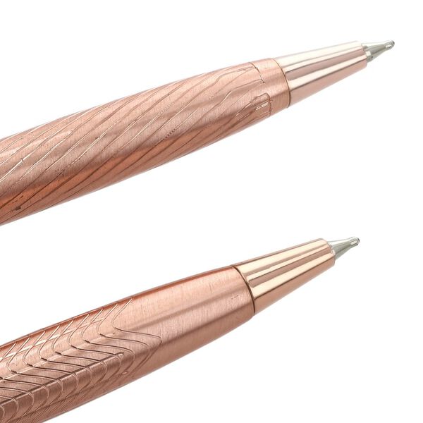 2er Set Kristall Stift, Bronze image number 9