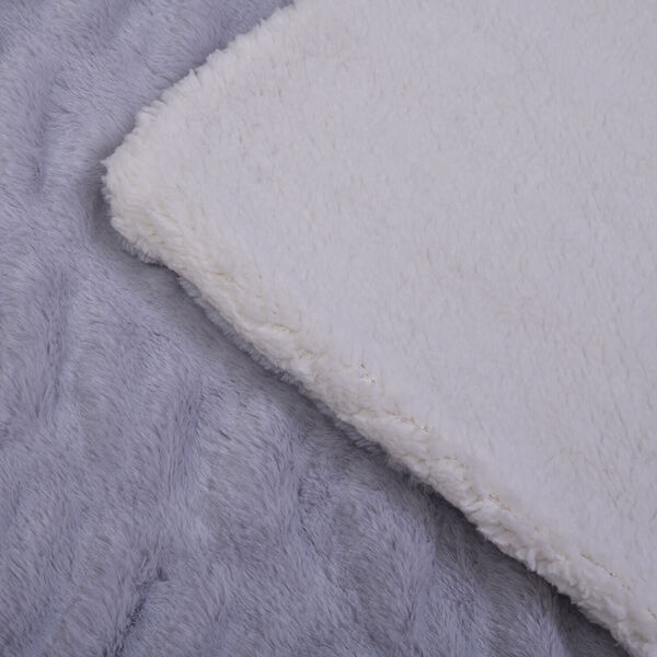 Serenity Night: Decke aus Kunstfell, Gr&ouml;&szlig;e 150x200 cm, Silber image number 9