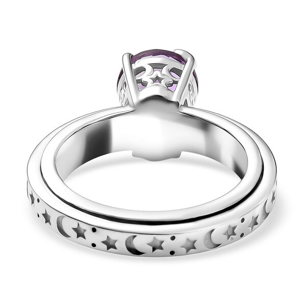 EVER TRUE AA Rose De France Amethyst Ring Nickelfreies Messing (Größe 19.00) ca. 1,95 ct image number 6