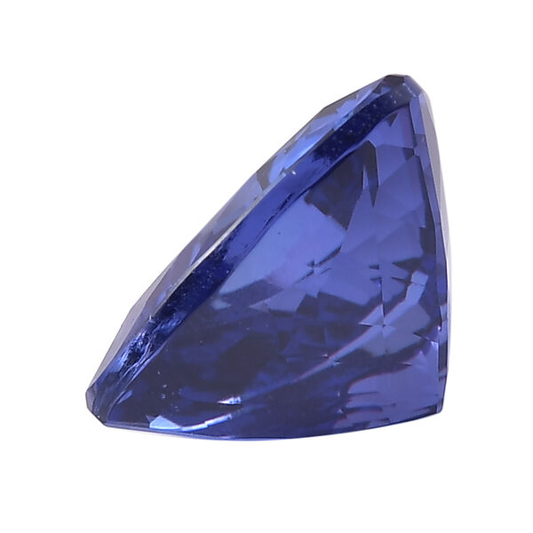 AAAA Tansanit Edelstein, Trillionschliff, 9mm, ca. 2.82 ct image number 2