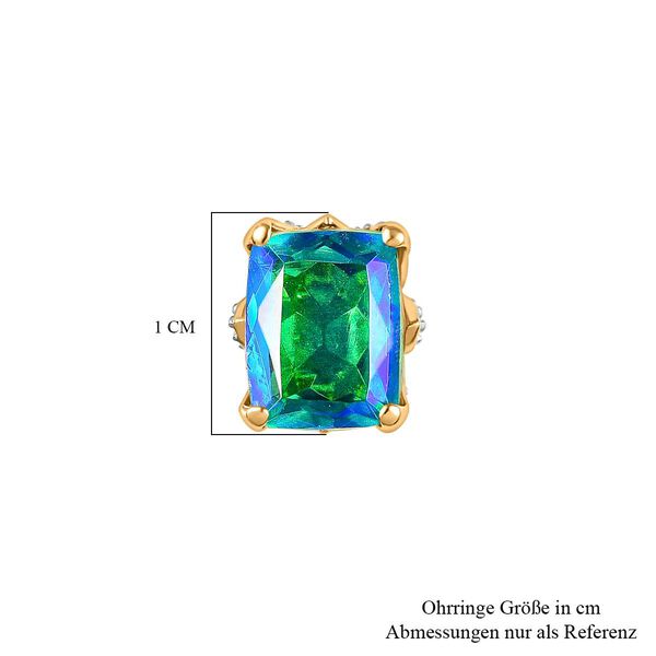 Pfau Triplett Quarz Ohrringe - 4,55 ct. image number 5