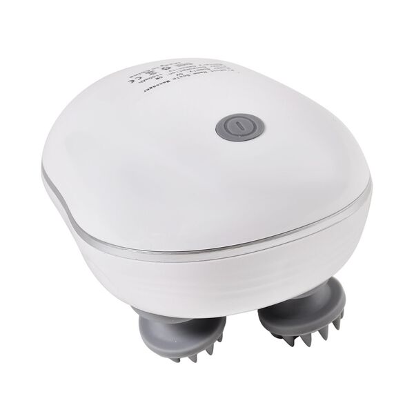 Kopfmassagegerät mit 4 Massageköpfen in weiß image number 9