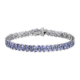Tansanit Eternity Armband - 11,97 ct.