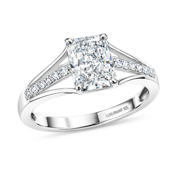 LUXURIANT SGL zertifizierter VS-EF Labor Diamant Solit&auml;r-Stil Ring - 2,2 ct.