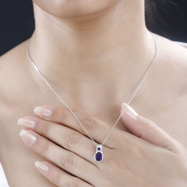 Afrikanischer Amethyst-Anhänger - 1,23 ct. image number 3