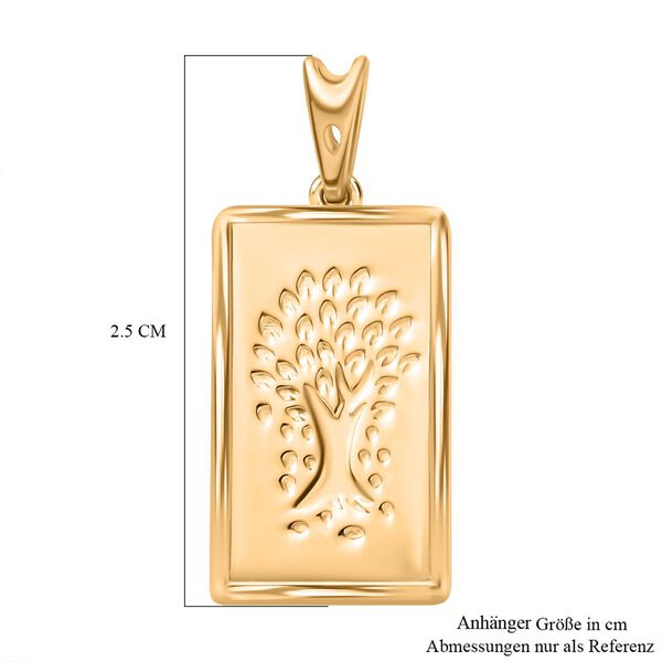 Barren Anhänger, 925 Silber 750 vergoldet image number 6