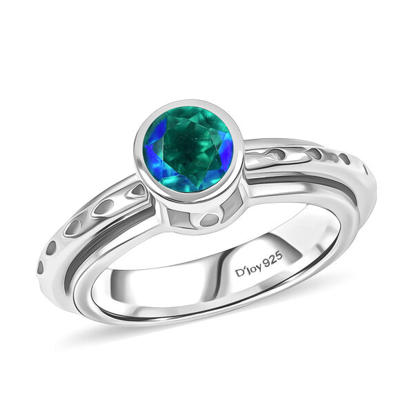 D'Joy Pfau Quarz Triplette Ring 925 Silber Platiniert (Gr&ouml;&szlig;e 17.00) ca. 0,95 ct image number 3