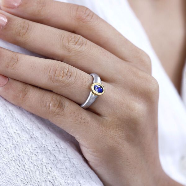 Tansanit Ring - 0,42 ct. image number 3