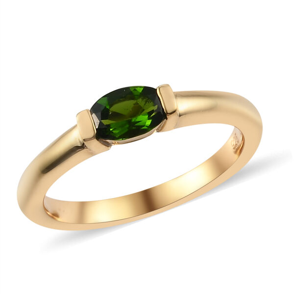 Nat&uuml;rlicher Chromdiopsid-Ring - 0,50 ct. image number 4