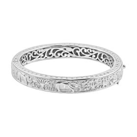 Royal Bali Kollektion- geprägter Armreif, 19cm