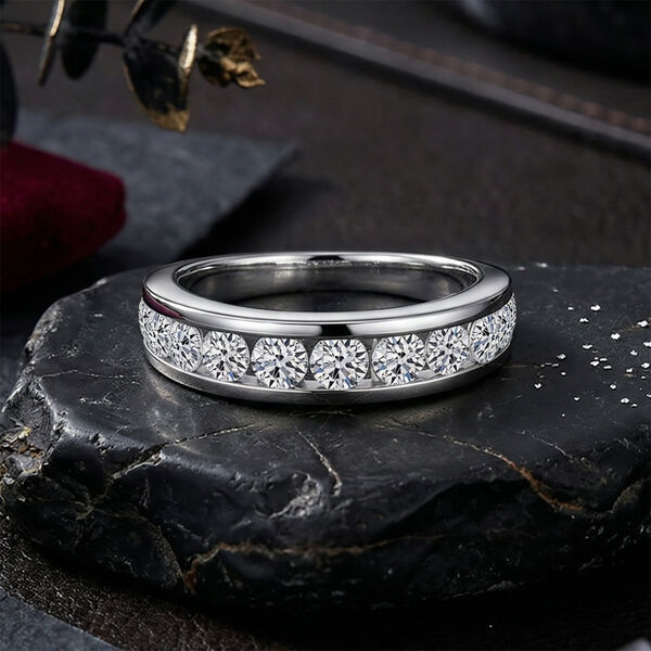 LUXURIANT DIAMOND - Lab Grown Diamant SI-GH Ring 925 Silber Rhodiniert (Gr&ouml;&szlig;e 17.00) (10-15 Werktage Lieferzeit) ca. 2.00 ct image number 1