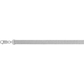 Italienisches, flaches Fischgrät-Armband, 19 cm - 8,78g