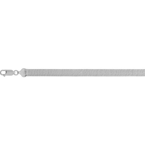 Italienisches, flaches Fischgrät-Armband, 19 cm - 8,78g image number 0