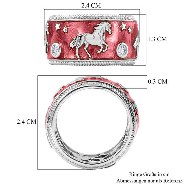 LUXURIANT DIAMOND - Lab Grown Diamant SI-GH Ring 925 Silber rhodiniert (Gr&ouml;&szlig;e 17.00) image number 7