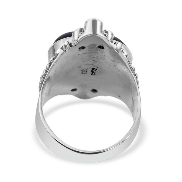 Sajen Silver- Kyanit und Iolith Ring - 12,10 ct. image number 5
