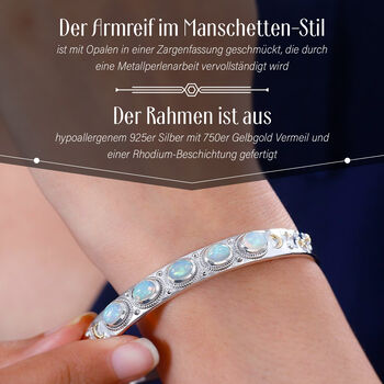 AA Nat&uuml;rlicher, &auml;thiopischer Welo Opal-Armreif -19 cm  - 2,69 ct.