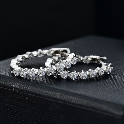 LUXURIANT DIAMOND- SGL zertifizierte SI-GH Labor Diamant-Ohrringe - 1 ct. image number 2