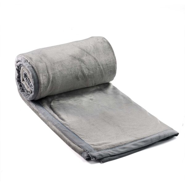 Premium Kuscheldecke aus 100% Mikrofaser, Grau image number 6